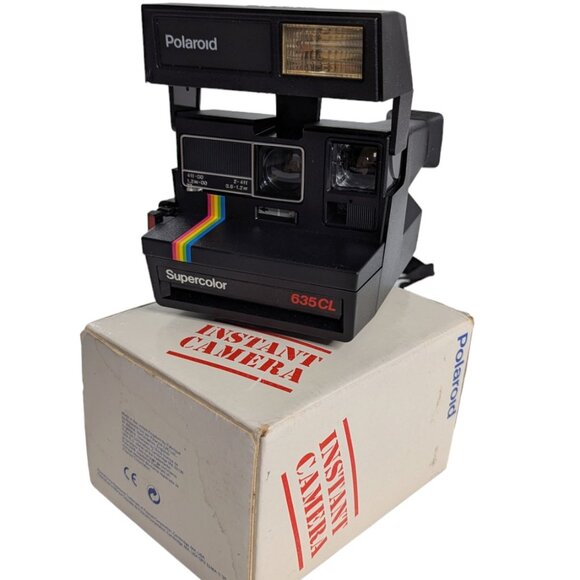 Polaroid Supercolor 600 – appareil photo instantané vintage - Photo, audio & vidéo